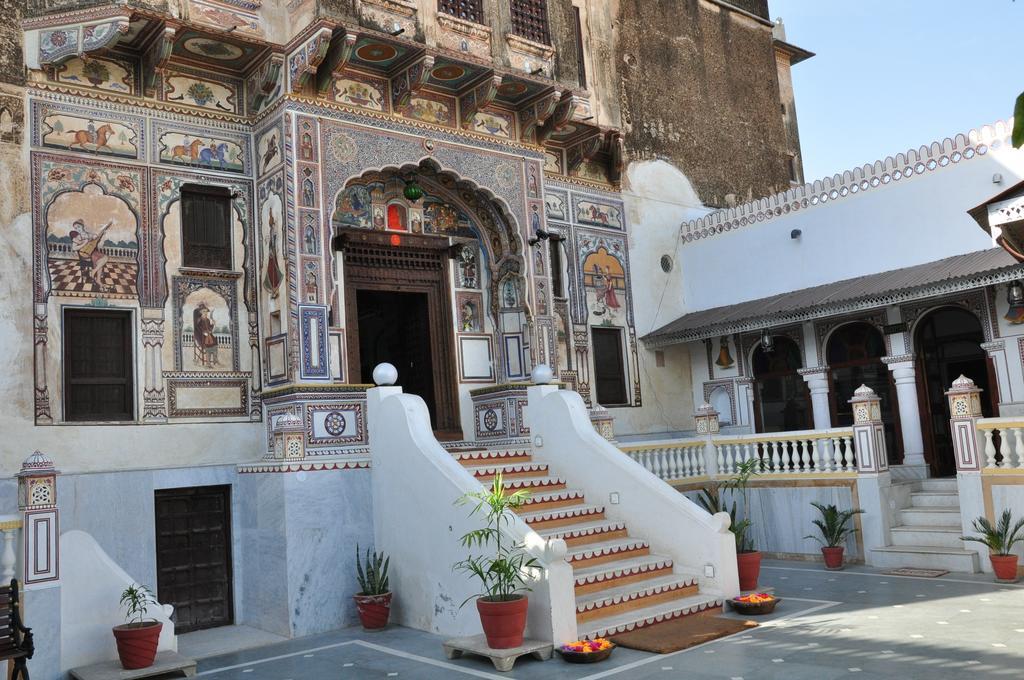 Hotel Radhika Haveli, Mandawa Mandāwa Exterior foto